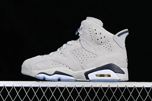 All categories Air Jordan Jordan series basketball shoes Air Jordan 6 LJR version Air Jordan 6 Retro "Georgetown" AJ6 Joe 6 Georgetown gray blue CT8529-012